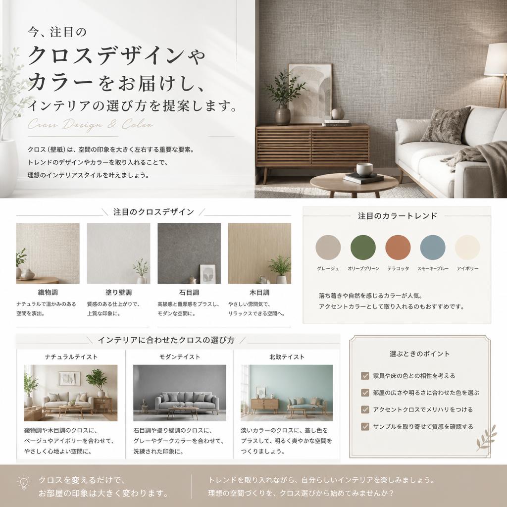 最新のインテリアデザイントレンド