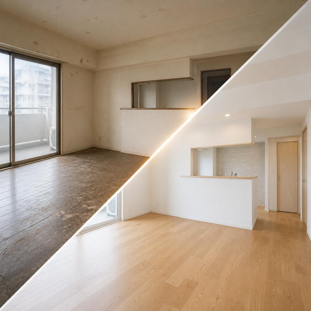 川口市のマンションオーナー様必見！理想の住空間を原状回復で実現